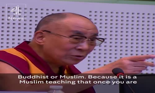 Dalai Lama There is NO “Muslim Terrorist”