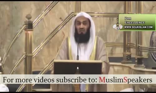 Salah prevents from Immoral sins - Mufti Menk