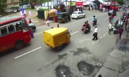 Woman Fatally Run Over by Bus 