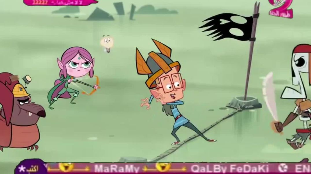 مغامرات ماهر الحلقة 1 غيلان جزيرة غاليون القبيحة قناة طيور الجنة 2 2011